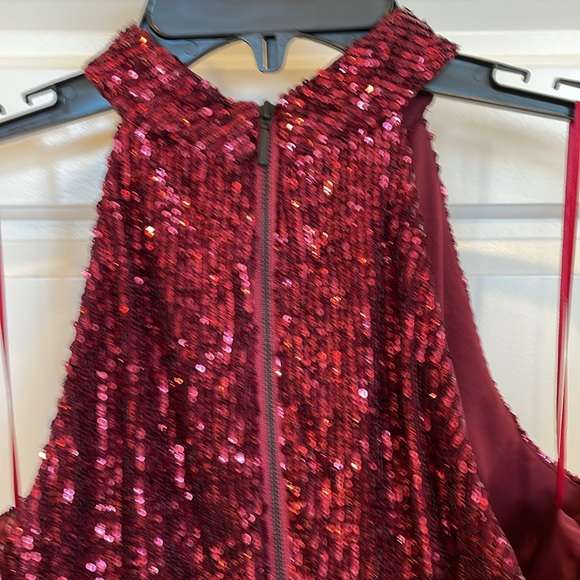 Forest Lily Crop Sequin Jumpsuit - Picture 7 of 8